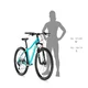 Dámsky horský bicykel KELLYS VANITY 10 27,5" 7.0 - Aqua Green
