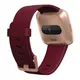 Fitbit Versa Merlot Band/Rose Gold Case kluge Uhr