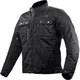 Herren-Motorradjacke LS2 Vesta Man Black - schwarz - schwarz