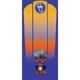 Penny Board Sticker Fish Classic 22” - Black Hawaii - Purple Catch Me