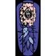 Penny Board Sticker Fish Classic 22” - Black Hawaii - Purple Pineaple