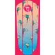 Penny Board Sticker Fish Classic 22” - Yellow Skull - Red Birds