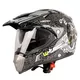 Kask motocyklowy W-TEC NK-311 blenda - Cube Black Orange - Duo Sport Black Grey