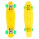 Penny board Maronad Retro Transparent se svítícími kolečky - žlutá