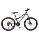 Juniorské kolo Canull XC 241 24" - model 2026 • 137-152 cm - černá/bílá - černá/fialová
