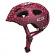 Children’s Cycling Helmet Abus Youn-I - Black - Cherry Heart