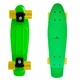 Spartan plastic skateboard - Purple - Green