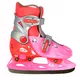 Kinder-Schlittschuhe WORKER Kelly - rosa-rot