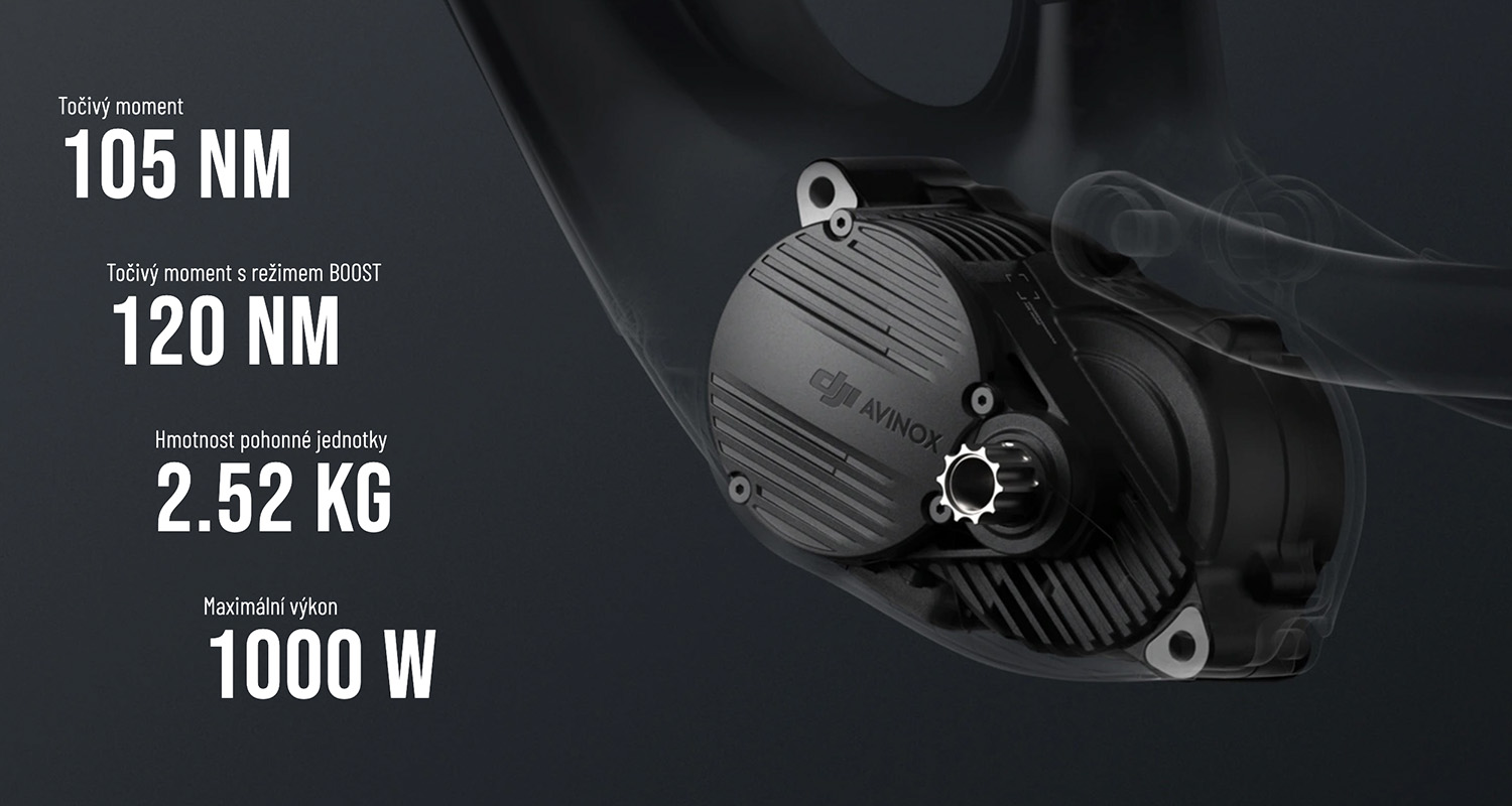 Motor DJI Avinox od Crussis