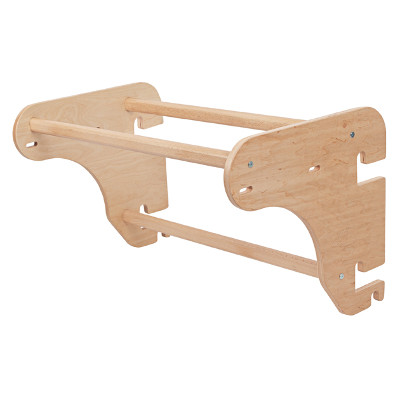 Made of beech wood, the Wall Bars w/ Pull-Up Bar inSPORTline Directline 245 x 90 cm are sturdy wall bars with a weight limit of 130 kg. They feature 13 cross bars t...