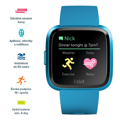 fitbit versa lite marina blue