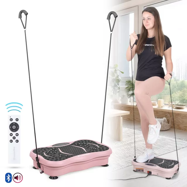 Vibrační plošina posílí jádro a regeneruje svaly.